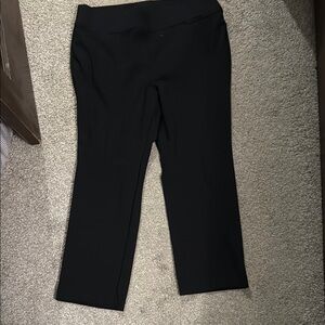 Lane Bryant Black Straight Leg Pants